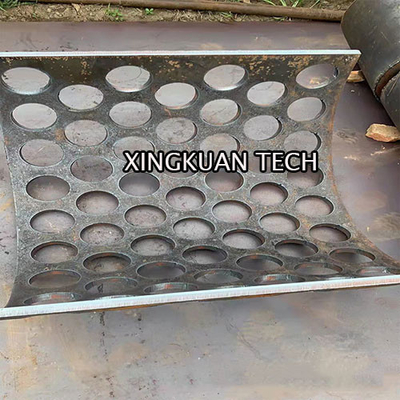 Heavy Duty Perforated Wire Mesh Metal Screen For Hammer Mill OEM ODM