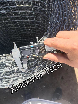 뜨거운 침몰  galvanized 크림 와이어 메시 30mm 벽돌 공장에 대한 오프터